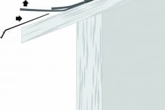 EDGE-CUTTER beneath roof tiles conceptual drawing