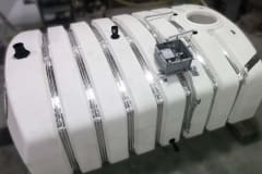 Paladin for Pipe on White Tank Heater with Thermostat