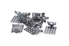 Pile of roof clips
